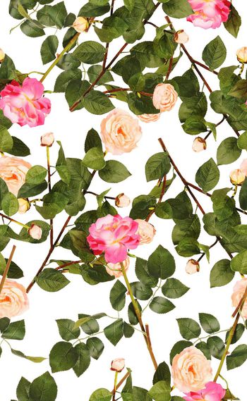 580881-欧美流行时尚油画花卉