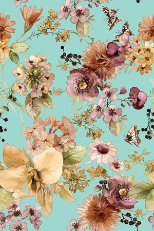 手绘印花华亿平台图片