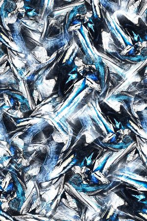 水墨印花华亿平台图片