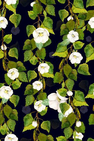 田园风印花华亿平台图片