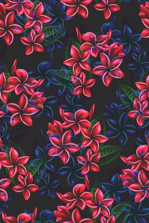 棕榈叶印花华亿平台图片