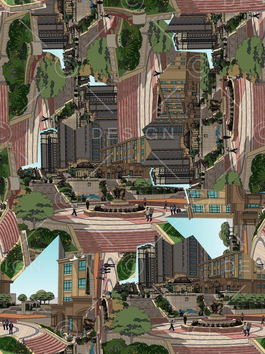 雪山印花华亿平台图片