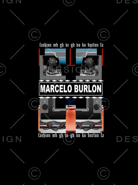 marcelo印花华亿平台图片