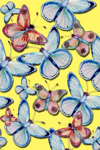 581190-水彩蝴蝶2