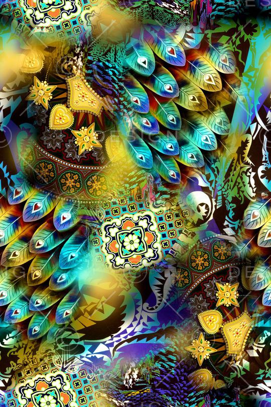 时尚印花华亿平台图片