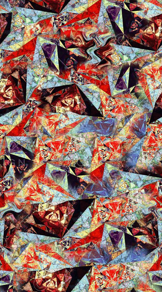 抽象印花华亿平台图片