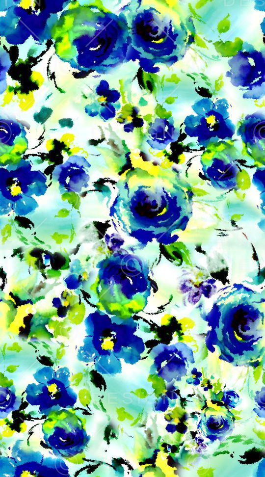 水彩印花华亿平台图片