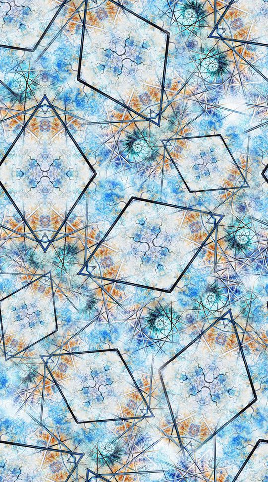 抽象印花华亿平台图片