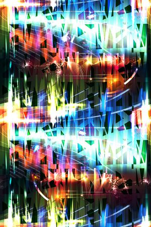 潮流时尚印花华亿平台图片