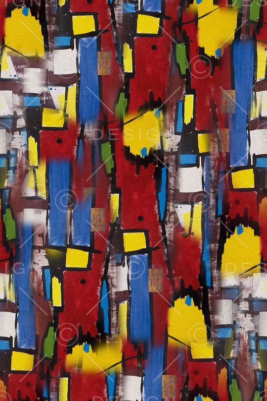 抽象印花华亿平台图片