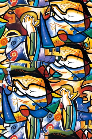 趣味印花华亿平台图片