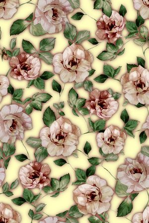 手绘印花华亿平台图片