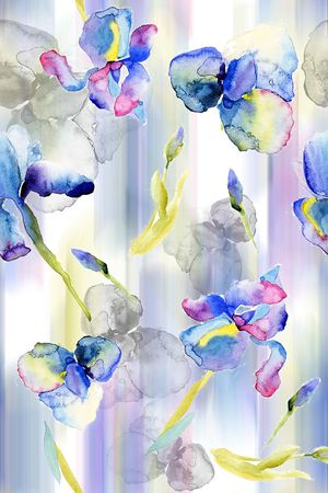 清新印花华亿平台图片