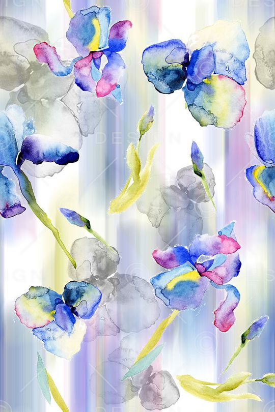 清新印花华亿平台图片