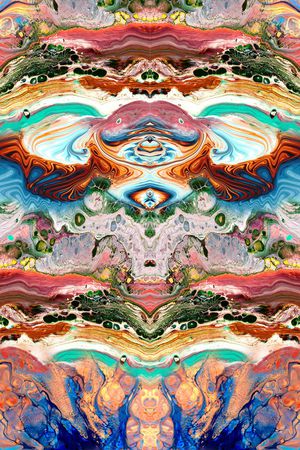 抽象印花华亿平台图片