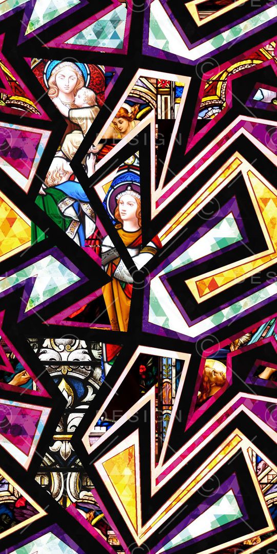 几何印花华亿平台图片