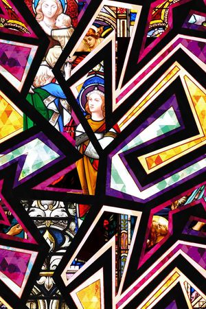 几何印花华亿平台图片