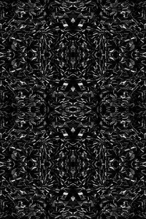 抽象男装图案印花华亿平台图片