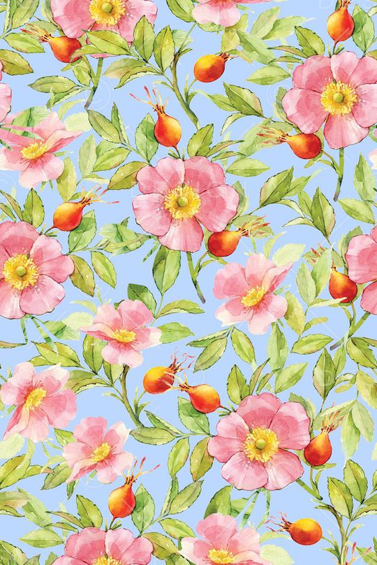 浪漫花卉印花华亿平台图片