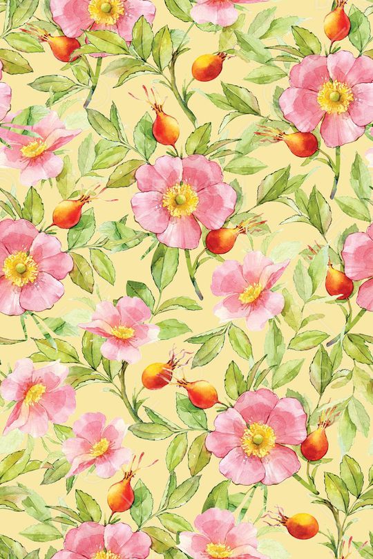 浪漫花卉印花华亿平台图片