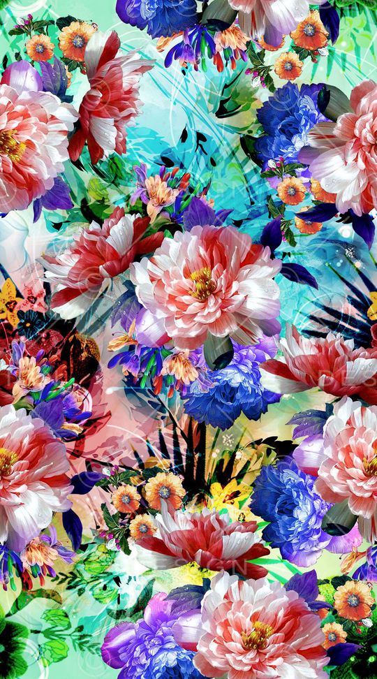 抽象印花华亿平台图片