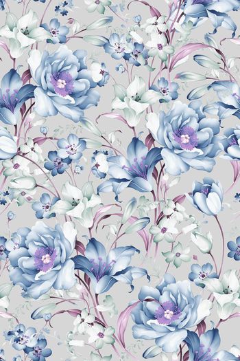 581773-浪漫花卉手绘玫瑰复古