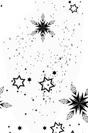 休闲时尚 简约几何  黑白素雅印花华亿平台图片