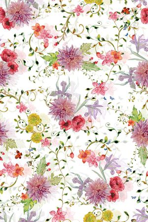 小碎花印花华亿平台图片