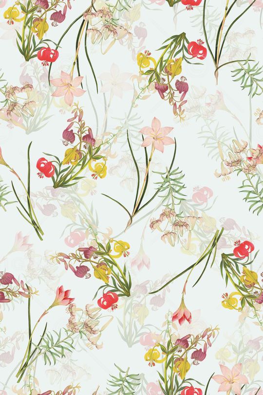 花朵印花华亿平台图片