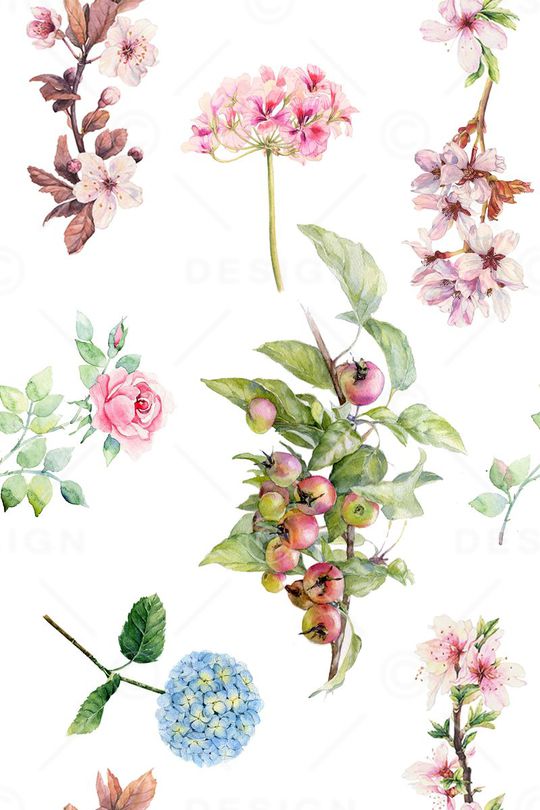 清新印花华亿平台图片