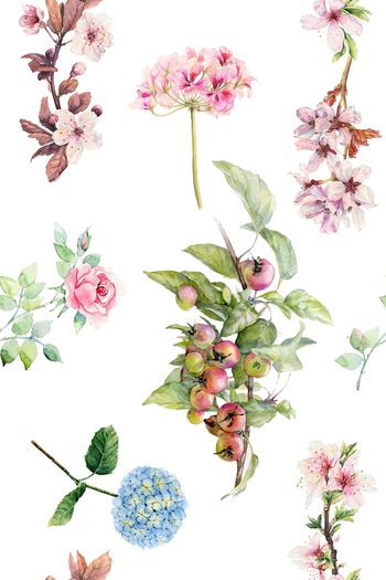 581890-水彩碎花组合