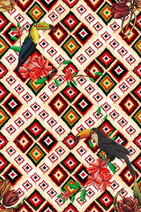 民族风印花华亿平台图片