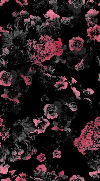 581916-时尚花卉渐变