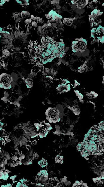 581917-时尚花卉渐变