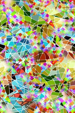 几何印花华亿平台图片