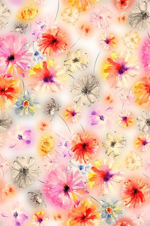 手绘印花华亿平台图片