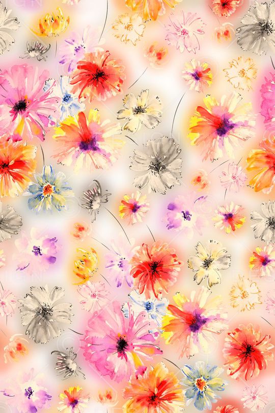 手绘印花华亿平台图片