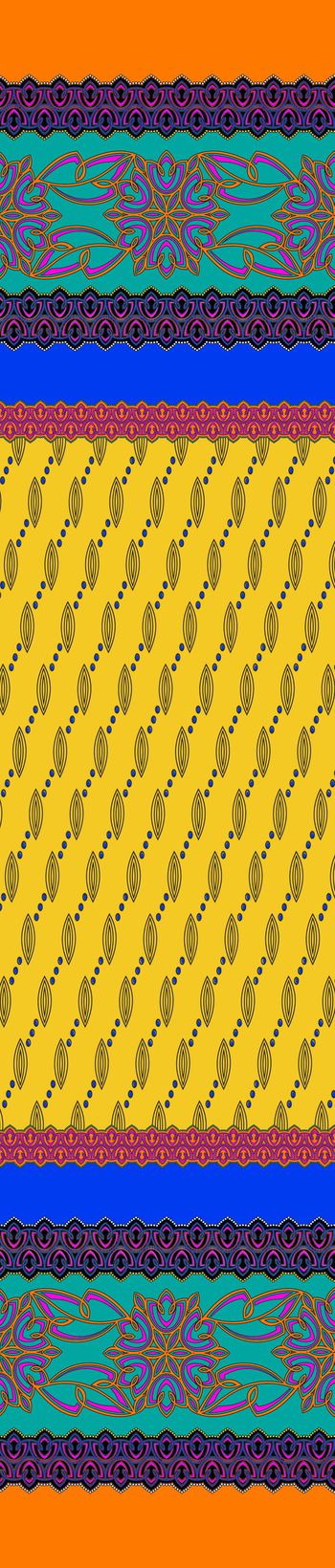 582111-双边定位裙边花设计