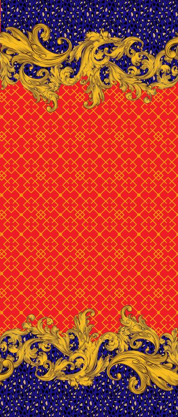 582130-双边定位裙边花