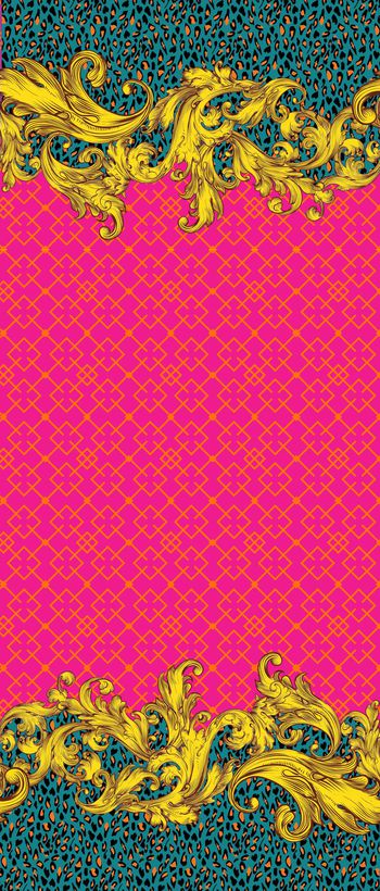 582131-双边定位裙边花