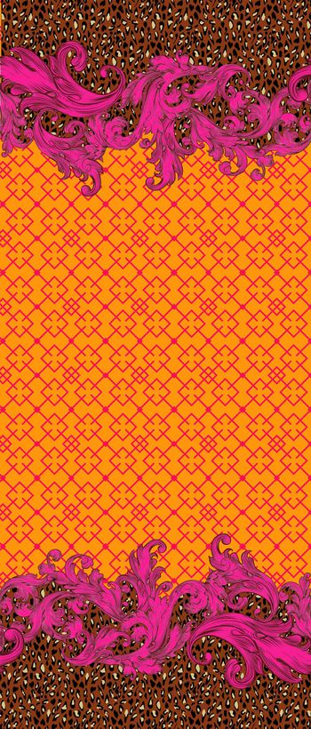 582132-双边定位裙边花