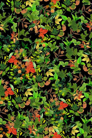 582154-数码树叶满版