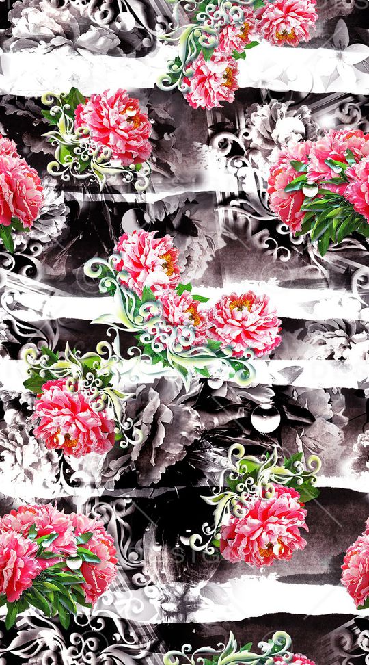 时尚印花华亿平台图片