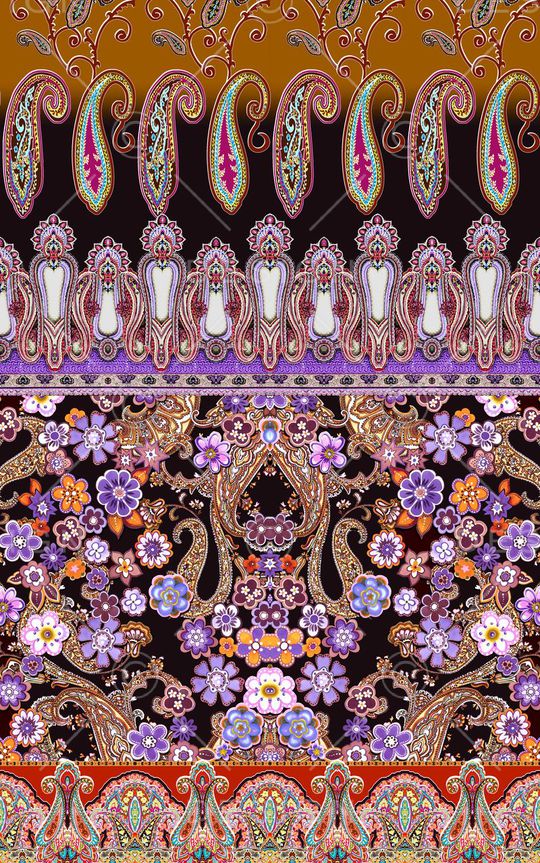 民族风印花华亿平台图片