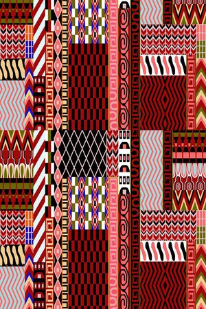 民族风格印花华亿平台图片