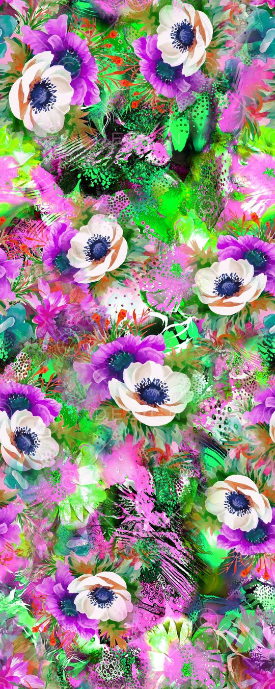 抽象印花华亿平台图片