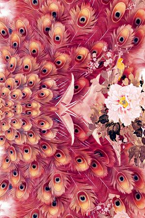 手绘印花华亿平台图片