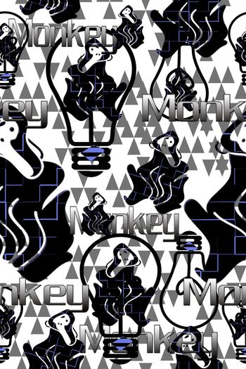 582406-金猴报喜 创意酷玩