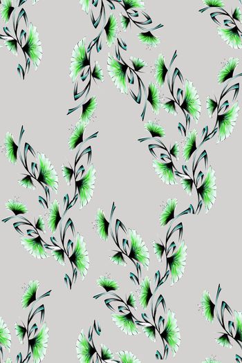 582440-复古 水彩 花卉