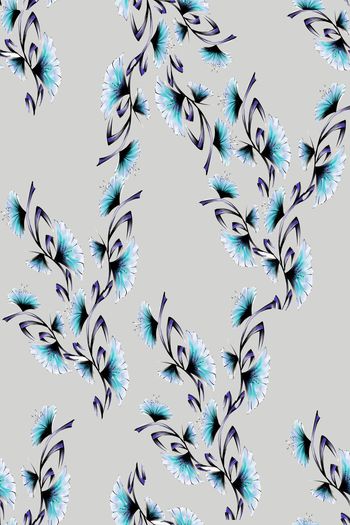 582441-复古 水彩 花卉